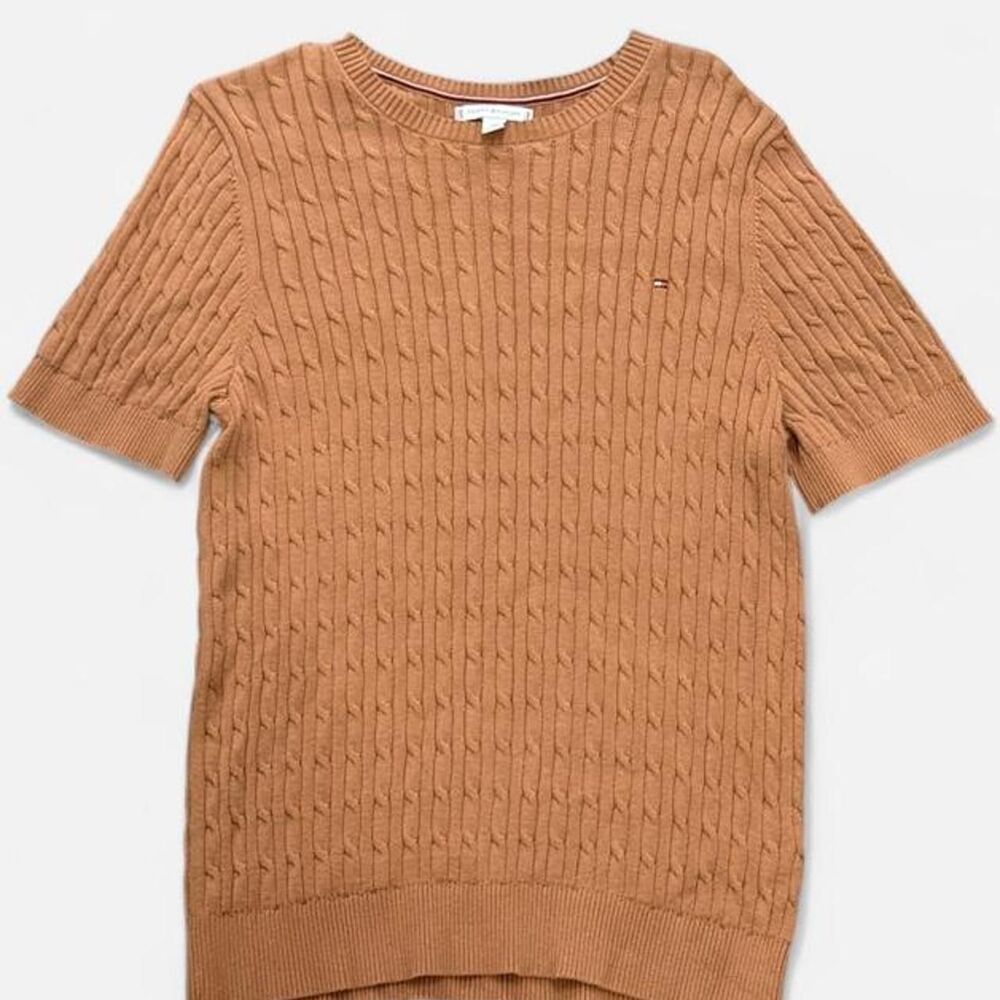 Tommy Hilfiger Cable Knit Short Sleeve